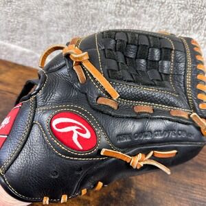 Rawlings Baseball Glove Premium Pro Series PPR1200 Black Leather 12 Inch RHT